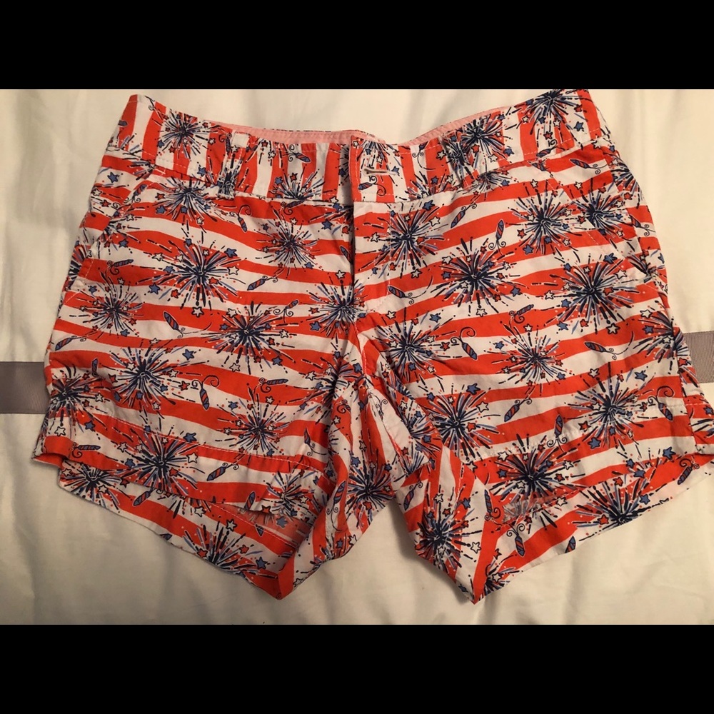 SOLD - Lilly Pulitzer “She’s a firecracker” Shorts